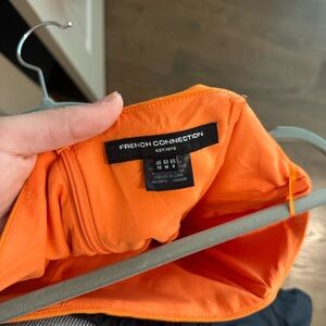 French Connection Orange Dress